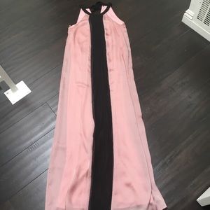 Long Rose Pink Dress